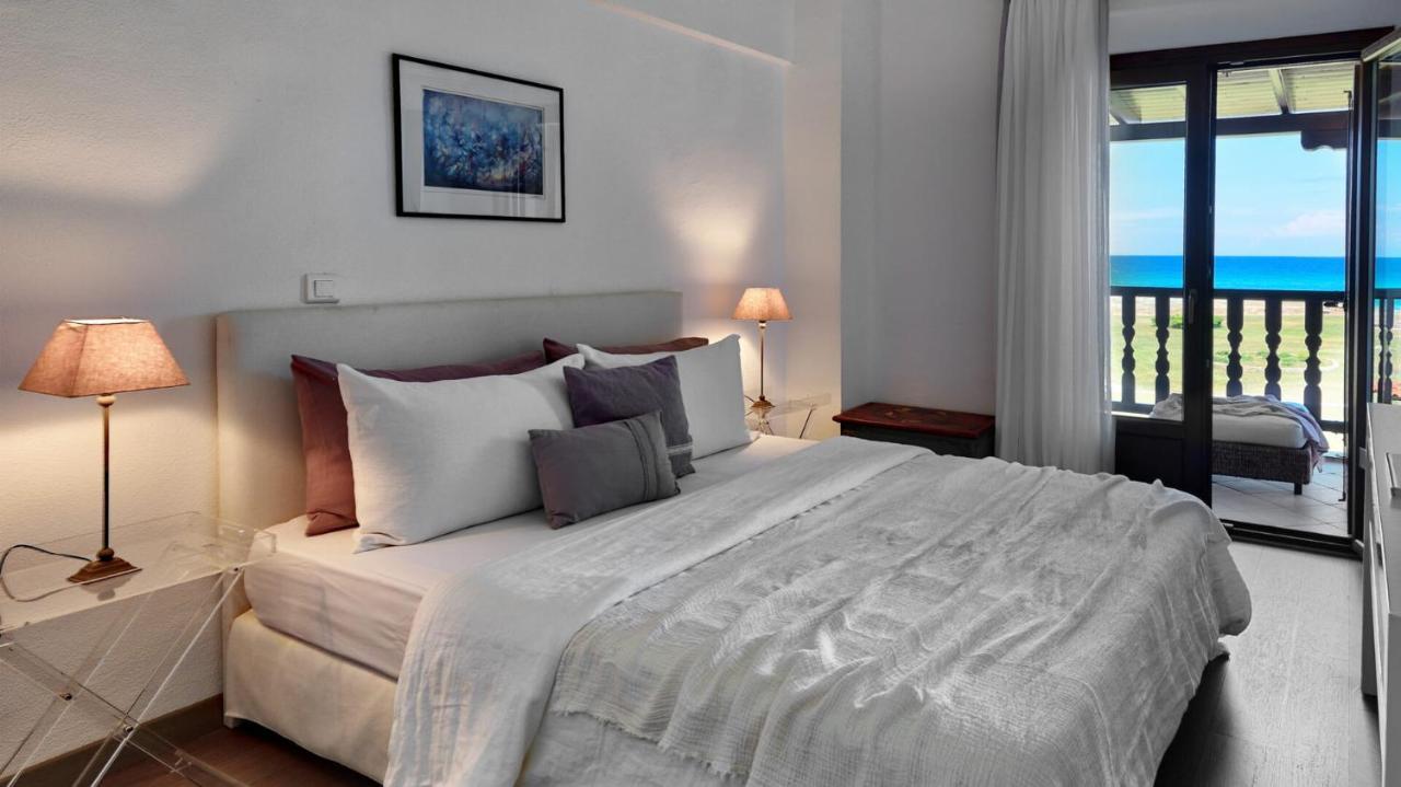 Soleado Beachfront Villa Skála Foúrkas Zewnętrze zdjęcie